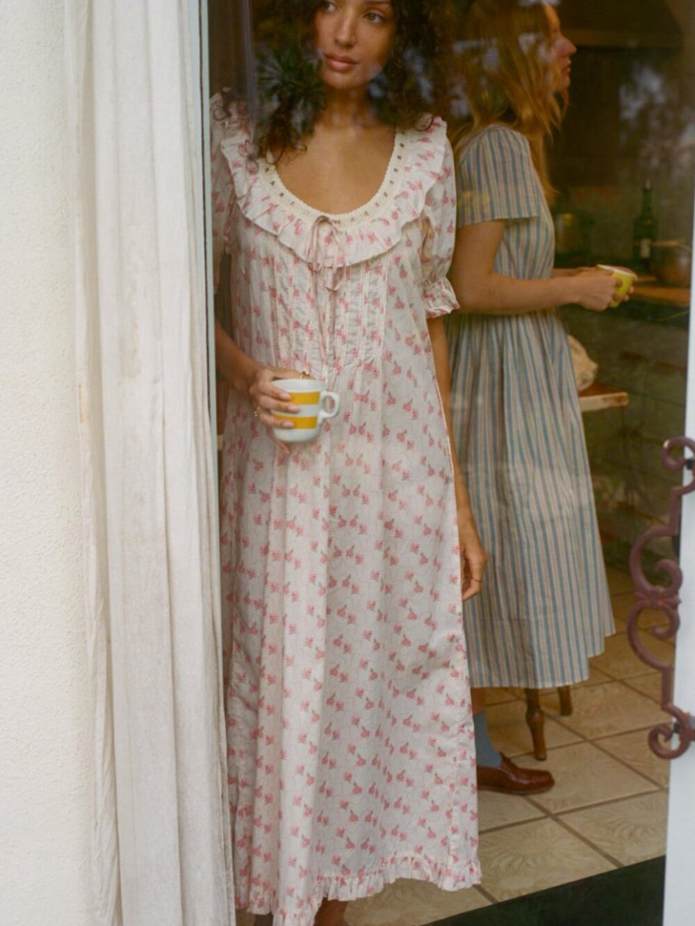 The Inez Dress | Blush Bouquet - Picture 3 of 6